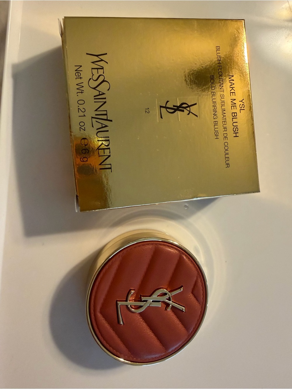 Yves Saint Laurent Make Me Blush Cream Blush -Honey Moon color